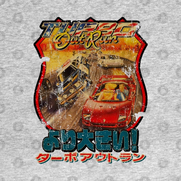 Turbo Outrun // 90s Arcade // Japanese by Kiranamaraya